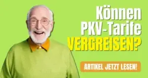 PKV Tarife vergreisen
