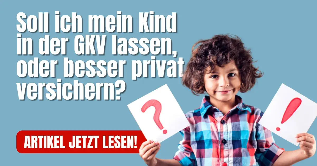 Kinder von Beamten - wo sollen sie krankenversichert werden?