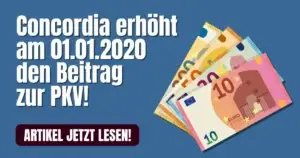 Concordia Beitragsanpassung PKV 2020