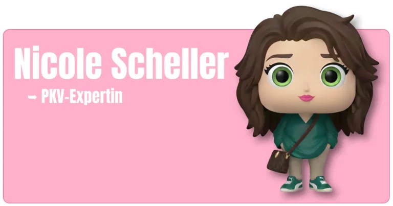 Nicole Scheller (ehemals Helle) - PKV-Expertin von fairbeamtet.de - Dargestellt als Maskottchen - Beitragsbild des Beraterprofils.